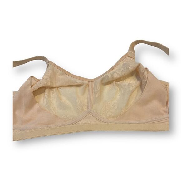 Wacoal Floral Print Vintage Bra 85202 Size 34DD - Picture 4 of 6